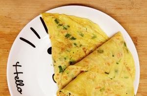 No Need to Buy Breakfast Anymore: Green Vegetables, Eggs, and Pancakes – Simple, Nutritious, and Delicious!