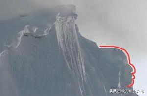 Humanoid Face Appears on Mount Everest, Exhibiting a Nose and Eyes, Feeling Like a Real Person