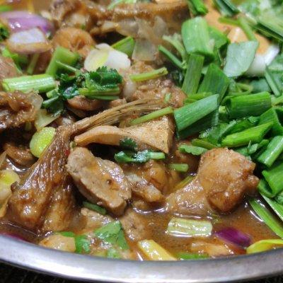 老妈做的#福气年夜菜#臭鳜鱼干锅，怎么吃都不腻