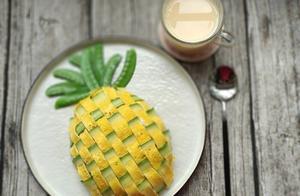 High-Color Food Pineapple, Sunflower Egg Roll