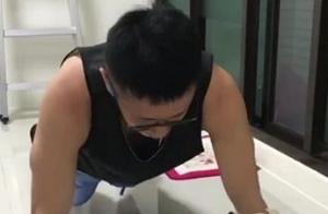 After each push-up, you'll receive a sweet kiss from the little Shiba Inu!