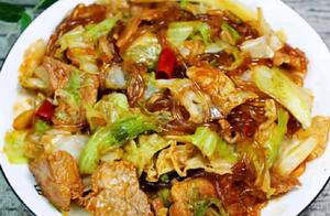 Favorite Home-Cooked Dish: Shredded Cabbage with Noodles - Super Filling