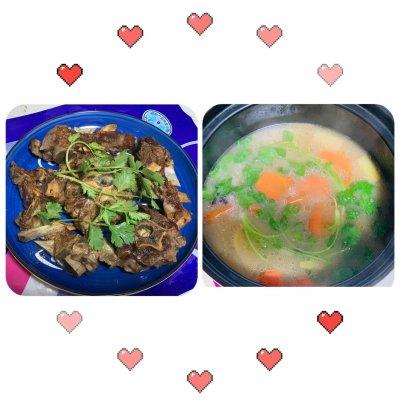 雪冬的第一锅羊蝎子汤