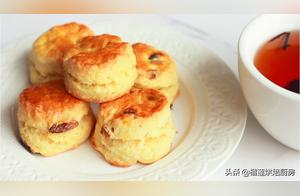 Breakfast, Afternoon Tea and Dim Sum, Soft and Versatile British Scones (0 Failure Tutorial)