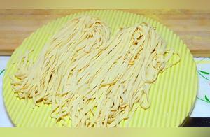 Teach You How to Make Hand-Pulled Noodles Without Adding Alkaline, Practical Method, Easy to Learn, Elastic and Smooth, Delicious