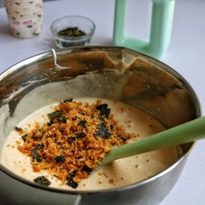 #甜蜜暖冬，“焙”感幸福#海苔肉松纸杯蛋糕