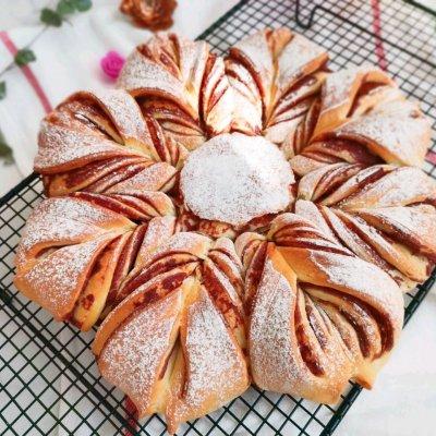 因为这道圣诞雪花面包，从此爱上了做饭