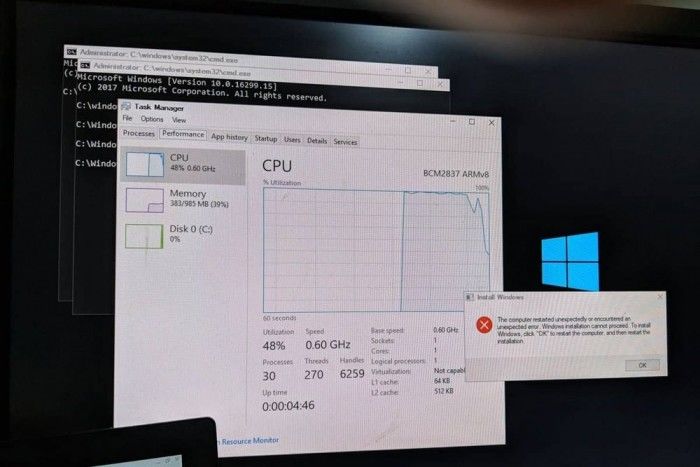 「太平洋电脑网」如何在树莓派3/4上安装Windows 10 on ARM系统