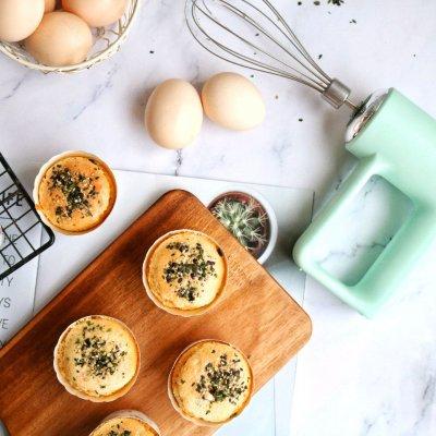 #甜蜜暖冬，“焙”感幸福#海苔肉松纸杯蛋糕