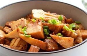 Five-Color Pork Belly Braised with Bamboo Shoots