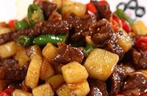 Recipes for Potato Beef, Red Braised Tofu and Pork Roll, and Chrysanthemum Leaf Pig Liver and Lean Meat Soup