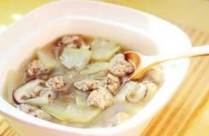 Shrimp, Seafood Mushrooms, Lotus Root Braised Pork Belly, and Winter Melon Meatball Soup Recipes