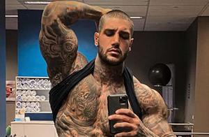 The Strong Man's Gentle Side: 196cm 'Tattoo Dad' Juggles Fitness and Fatherhood Seamlessly