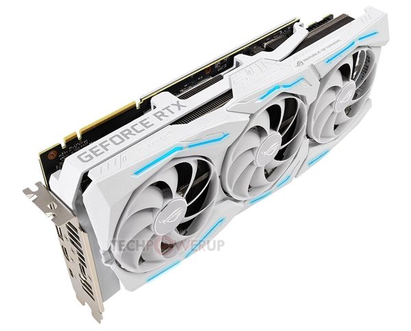 太平洋电脑网:白色版的ROG Strix RTX 2080 Super显卡来了:冰清玉洁