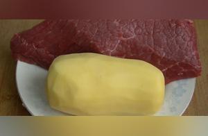 The Most Addictive Way to Eat Beef and Potatoes: Pound with a Hammer, No Stir-Frying or Braising - Everyone Loves It!