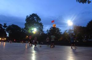 Cycling to Vietnam, Night Streets of Hanoi, Camping with the Homeless