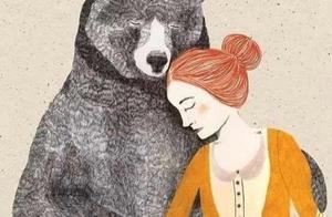 Which girl do you find most harmonious with a bear? Test your emotional world