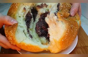 1 Pound of Flour, 3 Tablespoons of Red Beans, Steam It in a Pot to Make Creative Bread – More Satisfying Than Eating Cake