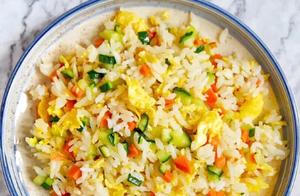What to do with Leftover Rice? Let's Make Yangzhou Fried Rice! Distinct Grains, Fragrant and Chewy