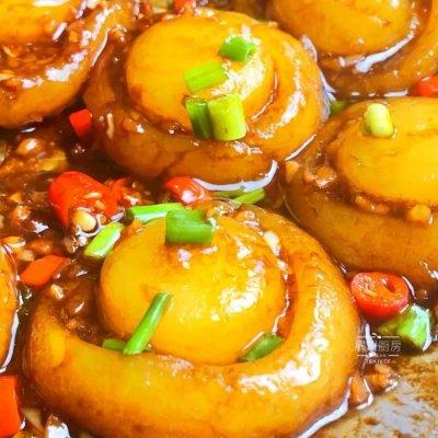 冬天的的味道，土豆蘑菇不用烤箱照样能做