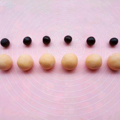 #一起加油，我要做A+健康宝贝#软糯香甜的南瓜豆沙包