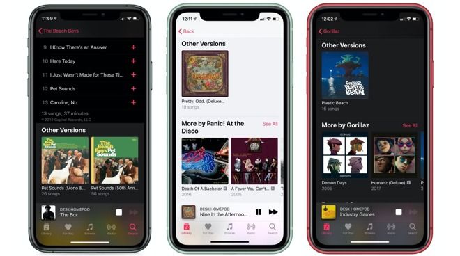 太平洋电脑网■Apple Music通过显示“其他版本”来升级专辑曲目