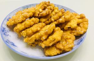 Housewife Teaches You How to Make Milk Flavored Corn Kernels Pancakes in 3 Steps, Too Delicious!
