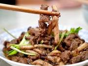 Super Easy, 10-Minute Cumin Mushroom Lamb
