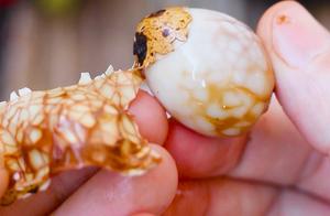 Tea-Scented Quail Eggs, Every One Delicious and Flavorful, with Beautiful Marble Patterns