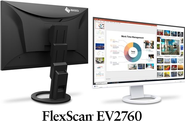 「太平洋电脑网」27英寸2K EIZO推出全新显示器EV2760：亮度可低至1尼特