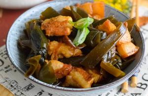 Braised Seaweed with Pork Belly, Fresh and Delicious, Rich Sauce, Spicy and Crispy Chili Fish Head, Extremely Flavorful