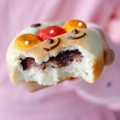 面包超人日式红豆面包你这么做，比买的还好吃