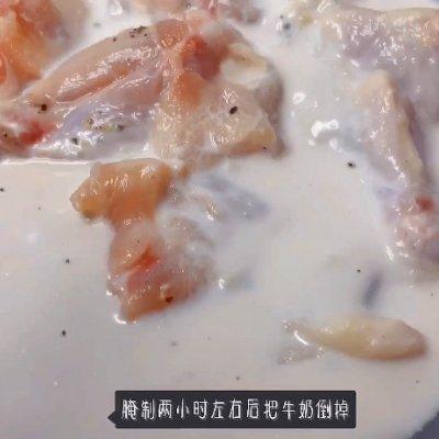 不加一滴油的韩式炸鸡双拼｜无油减脂炸鸡