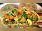 Dumpling Wrapper Three-Treasure Chive Pie (Ready in 10 Minutes!)
