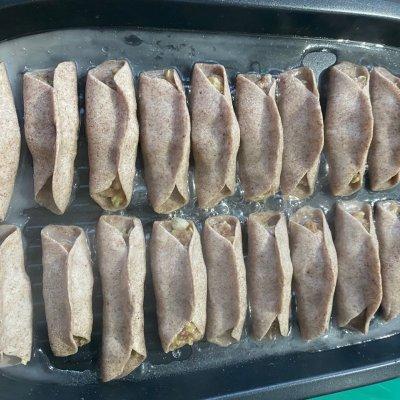 全麦白菜猪肉馅锅贴的家常做法，简单快捷又好吃