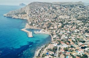 One of the Top 10 Coastlines in the World: The Red Wall of Calpe, Spain
