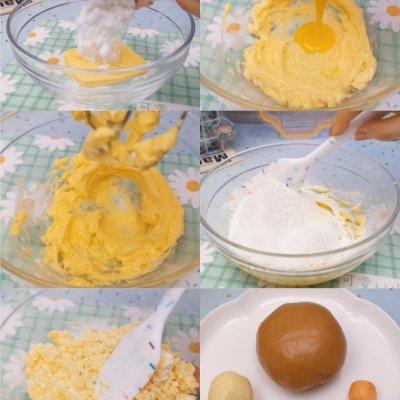 超有feel圣诞凤梨酥，饼干模做巨简单