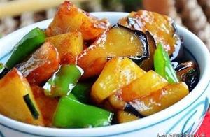 Delicious Three Vegetables (Di San Xian) Without Deep-Frying - Simple and Flavorful!