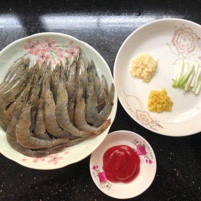 #美食说出“新年好”#茄汁红烧大虾