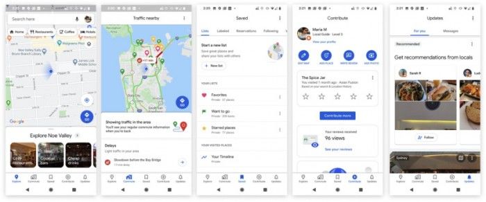 【太平洋电脑网】谷歌对重新设计的Google Maps进行进一步更新