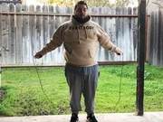 Fat Man's Weight Loss: 30 Minutes of Jump Rope and 50 Push-Ups for a Month
