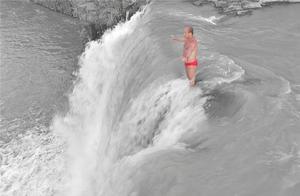World's First Waterfall Diver, 35 Years of Waterfall Diving in Mirror Lake, Harbin