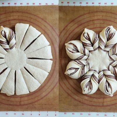 因为这道圣诞雪花面包，从此爱上了做饭