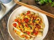 Don't just make buns and steamed buns with flour, turn it into this noodle dish, no need to make dough starter, chewy and smooth texture is excellent
