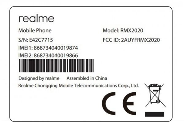 #太平洋电脑网#realme C3通过FCC认证:印度市场全新性价比机型