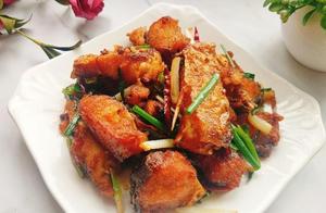 Spicy Dry-Fried Fish Cubes - Crispy, Flavorful, and Full of Garlic