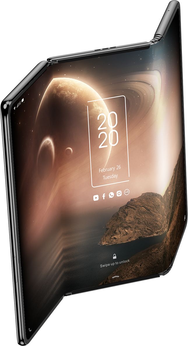 太平洋电脑网▲TCL推2款概念智能手机 具体三折屏幕和可滚动屏幕