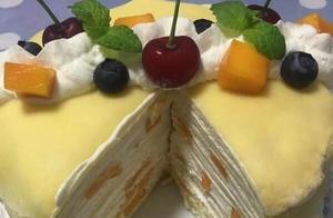 During Epidemic Period, Learn to Make Mille-Feuille Cakes at Home, No Oven Needed, Easy and Simple