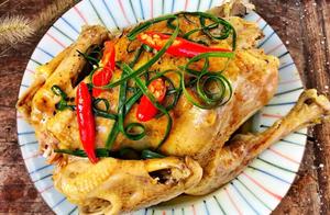 Teach You How to Make Scallion Oil Chicken with a Rice Cooker – No Water Needed, Tender and Juicy Meat