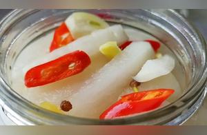 How to Pickle Crisp and Refreshing White Radishes? Master Chef Teaches You the Techniques, Which Can Be Stored for Two Weeks